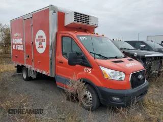 2020 Ford Transit with VIN 1FDBF6ZG8LKB63378, listed as a Copart auction lot 73039264 with Not Provided miles and Non Repairable. Bid and sale history available at DreamBid. Image 4.