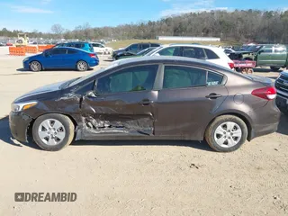 2018 Kia Forte LX with VIN 3KPFL4A76JE217369, listed as a IAAI auction lot 41673754 with 100,545 mi miles. Bid and sale history available at carsss.com. Image 14.