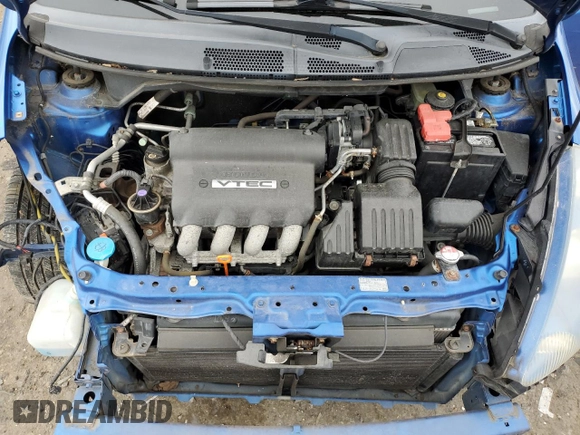 2008 Honda Fit Sport with VIN JHMGD38668S003495, listed as a Copart auction lot 51862285 with 60,592 mi miles and Salvage Title. Bid and sale history available at carsss.com. Image 12.