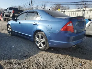 2010 Ford Fusion SPORT with VIN 3FAHP0KC7AR112758, listed as a Copart auction lot 49185995 with 131,012 mi miles and Salvage Title. Bid and sale history available at carsss.com. Image 2.