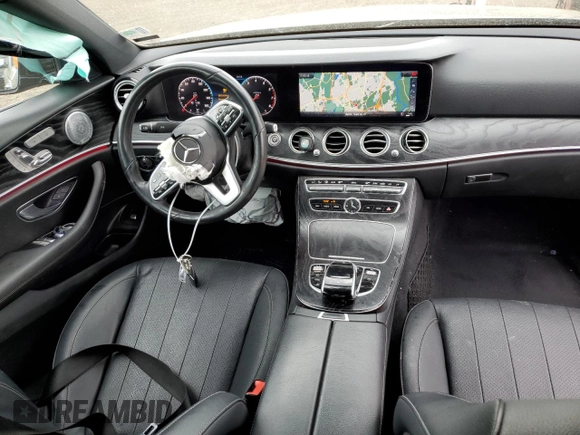 2020 Mercedes-Benz E-Class E 450 with VIN W1KZF6JB3LA764812, listed as a Copart auction lot 72063154 with 57,584 mi miles and Salvage Title. Bid and sale history available at carsss.com. Image 8.