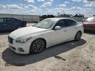 2015 Infiniti Q50 Premium с VIN JN1BV7AR8FM396912, выставлен на аукционе Copart как лот 52181585 с пробегом 88 405 миль миль и Списание • Salvage title. История ставок и продаж доступна на DreamBid. Изображение 1.