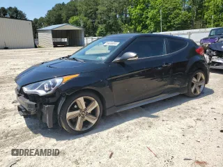 2013 Hyundai Veloster Turbo with VIN KMHTC6AE4DU130522, listed as a Copart auction lot 58046695 with 164,542 mi miles and Non repairable. Bid and sale history available at DreamBid. Image 1.