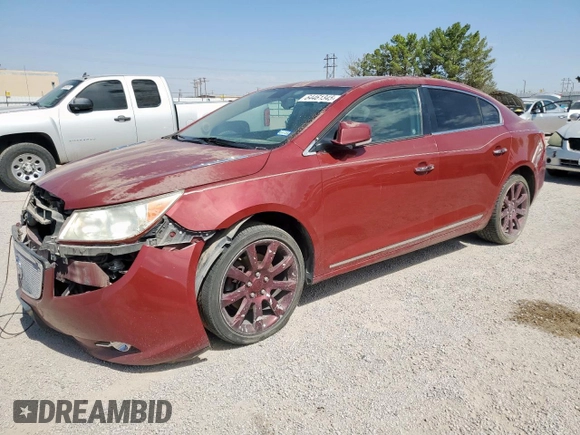 2011 Buick LaCrosse CXS with VIN 1G4GE5ED6BF273268, listed as a Copart auction lot 64461345 with 168,523 mi miles and Clean title. Bid and sale history available at DreamBid. Image 1.