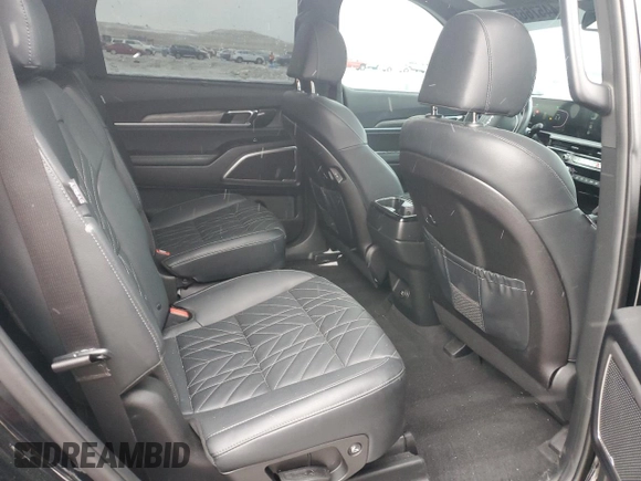 2024 Kia Telluride EX with VIN 5XYP3DGC9RG424653, listed as a Copart auction lot 44576655 with 27,418 mi miles and Salvage Title. Bid and sale history available at carsss.com. Image 10.