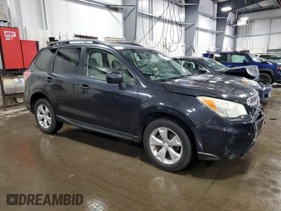 2014 Subaru Forester Premium z VIN JF2SJAEC1EH446764, wystawiony jako Copart lot #56321985 z przebiegiem 174 053 mil mil oraz Szkody całkowita. Historia ofert i sprzedaży dostępna na DreamBid. Obrazek 4.