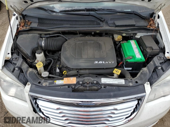 2012 Chrysler Town & Country Touring with VIN 2C4RC1BG4CR375530, listed as a Copart auction lot 64004854 with 162,035 mi miles and Salvage Title. Bid and sale history available at DreamBid. Image 12.