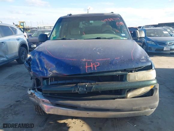 2003 Chevrolet Tahoe LT with VIN 1GNEC13Z23R186855, listed as a IAAI auction lot 41488749 with 314,270 mi miles. Bid and sale history available at carsss.com. Image 6.