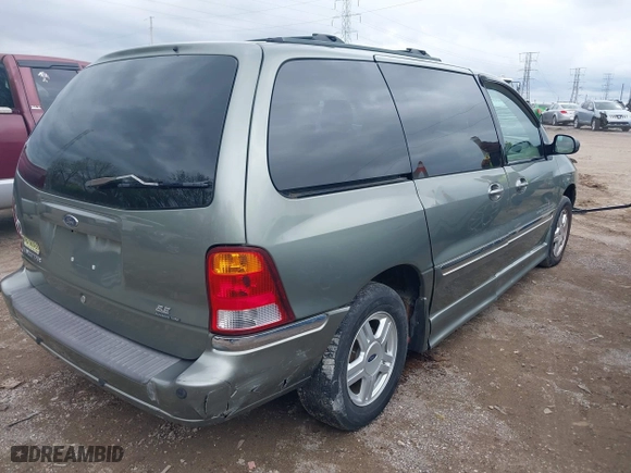 2003 Ford Windstar Wagon SE with VIN 2FMZA52483BB91134, listed as a IAAI auction lot 42094741 with 56,371 mi miles. Bid and sale history available at carsss.com. Image 4.