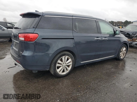 2017 Kia Sedona SX-L with VIN KNDME5C14H6271978, listed as a Copart auction lot 84454624 with 79,753 mi miles and Clean Title. Bid and sale history available at carsss.com. Image 3.