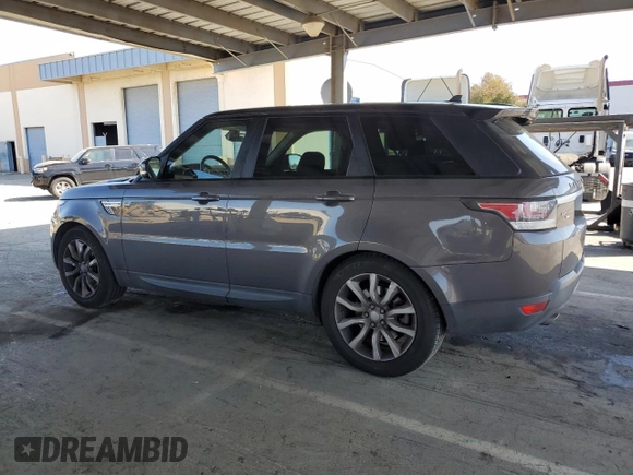 2016 Land Rover Range Rover Sport HSE с VIN SALWR2PF5GA102767, выставлен на аукционе Copart как лот 48568035 с пробегом 61 726 миль миль и Чистый • Clean title. История ставок и продаж доступна на DreamBid. Изображение 2.