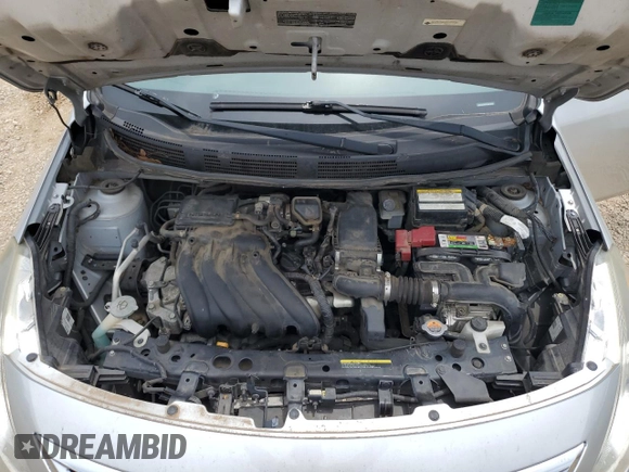 2016 Nissan Versa SV with VIN 3N1CN7AP0GL875033, listed as a Copart auction lot 60912905 with 259,569 mi miles and Salvage title. Bid and sale history available at DreamBid. Image 11.