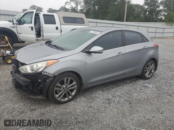 2016 Hyundai Elantra GT with VIN KMHD35LH5GU270850, listed as a Copart auction lot 72703084 with 58,047 mi miles and Salvage Title. Bid and sale history available at carsss.com. Image 1.