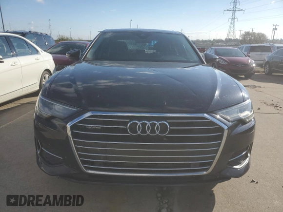 2019 Audi A6 Premium with VIN WAUD8AF22KN129224, listed as a Copart auction lot 80360184 with 48,786 mi miles and Salvage Title. Bid and sale history available at carsss.com. Image 5.