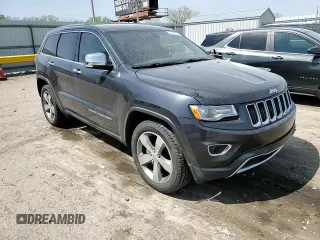 2014 Jeep Grand Cherokee Limited with VIN 1C4RJFBG4EC265947, listed as a Copart auction lot 52448155 with 127,700 mi miles and Salvage title. Bid and sale history available at DreamBid. Image 11.