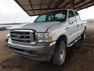 2004 Ford Super Duty F-250 XL with VIN 1FTNW21P04EA45282, listed as a IAAI auction lot 41575537 with 189,330 mi miles. Bid and sale history available at carsss.com. Image 17.