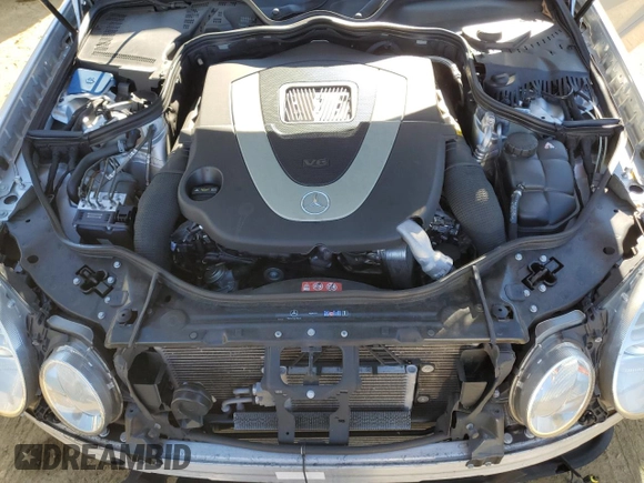 2009 Mercedes-Benz E-Class Sport 5.5L with VIN WDBUF72X19B360607, listed as a Copart auction lot 88750185 with 0 mi miles and Salvage Title. Bid and sale history available at carsss.com. Image 11.