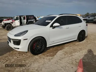 2017 Porsche Cayenne GTS with VIN WP1AD2A29HLA83277, listed as a Copart auction lot 88704975 with 47,838 mi miles and Salvage title. Bid and sale history available at DreamBid. Image 1.