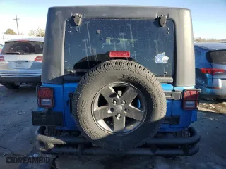 2015 Jeep Wrangler Unlimited Sport with VIN 1C4BJWDG1FL573349, listed as a Copart auction lot 86879394 with 96,773 mi miles and Salvage Title. Bid and sale history available at carsss.com. Image 6.