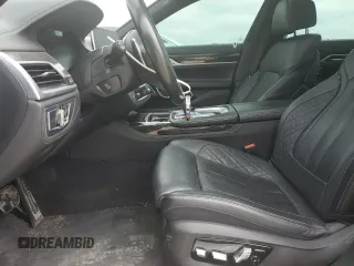2020 BMW 7 Series 750i xDrive with VIN WBA7U2C04LGJ59672, listed as a Copart auction lot 60959675 with Not provided miles and Salvage title. Bid and sale history available at DreamBid. Image 7.