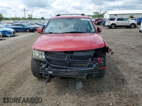 2015 Dodge Journey Crossroad with VIN 3C4PDDGG3FT740635, listed as a Copart auction lot 57762665 with 140,075 mi miles and Salvage title. Bid and sale history available at DreamBid. Image 5.