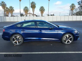 2025 Audi A5 Sportback S line Premium Plus with VIN WAUFACF51SA011062, listed as a IAAI auction lot 41633015 with 522 mi miles. Bid and sale history available at carsss.com. Image 14.