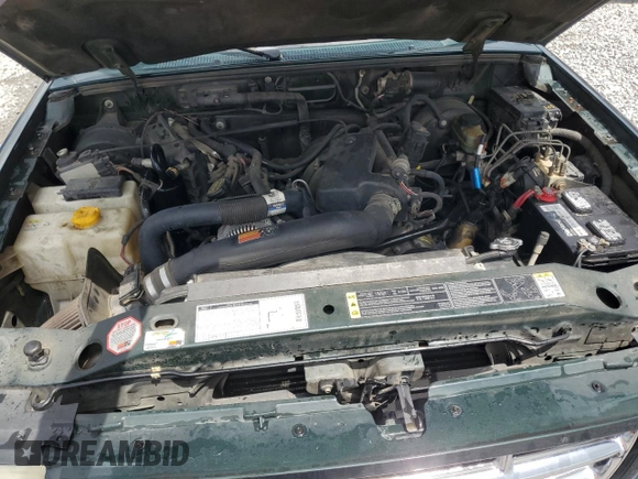 2002 Ford Ranger XL Fleet with VIN 1FTYR44U42PA17990, listed as a Copart auction lot 54319805 with 188,960 mi miles and Salvage title. Bid and sale history available at DreamBid. Image 11.
