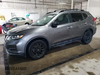 2017 Nissan Rogue SL with VIN 5N1AT2MV1HC802897, listed as a Copart auction lot 54335765 with 62,358 mi miles and Salvage Title. Bid and sale history available at carsss.com. Image 1.