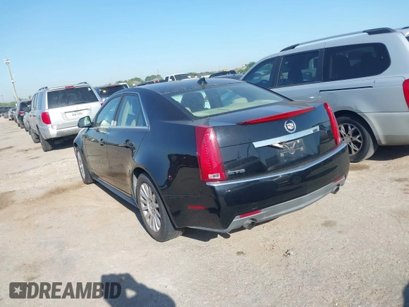 2010 Cadillac CTS Luxury with VIN 1G6DF5EG7A0142899, listed as a IAAI auction lot 41981962 with 191,326 mi miles. Bid and sale history available at carsss.com. Image 3.