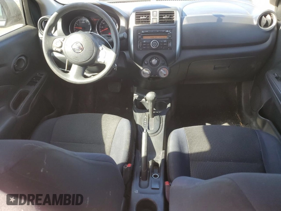 2012 Nissan Versa SV with VIN 3N1CN7AP8CL811607, listed as a Copart auction lot 45140385 with 136,413 mi miles and Salvage Title. Bid and sale history available at carsss.com. Image 8.