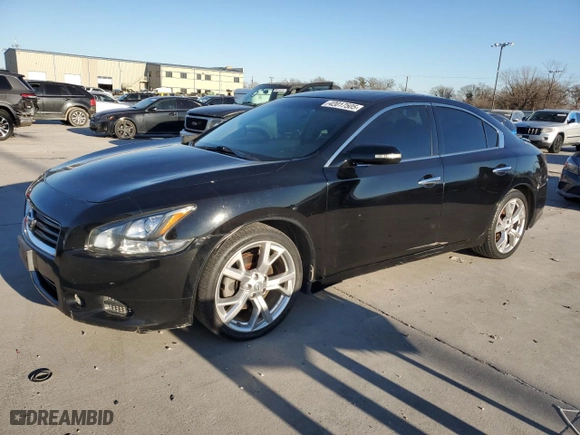 2012 Nissan Maxima 3.5 SV with VIN 1N4AA5AP6CC819954, listed as a Copart auction lot 42017505 with 213,338 mi miles and Clean Title. Bid and sale history available at carsss.com. Image 1.