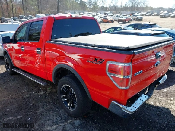 2013 Ford F-150 XL with VIN 1FTFW1CF3DFB68667, listed as a IAAI auction lot 41741786 with 157,786 mi miles. Bid and sale history available at carsss.com. Image 3.
