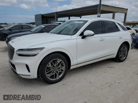 2024 Genesis GV70 2.5T z VIN 5NMMADTBXRH015430, wystawiony jako Copart lot #54186515 z przebiegiem 12 249 mil mil oraz Szkoda całkowita • Salvage title. Historia ofert i sprzedaży dostępna na DreamBid. Obrazek 1.