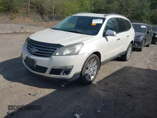 2013 Chevrolet Traverse LT with VIN 1GNKVGKD1DJ261650, listed as a IAAI auction lot 41805588 with 176,903 mi miles and . Bid and sale history available at DreamBid. Image 2.