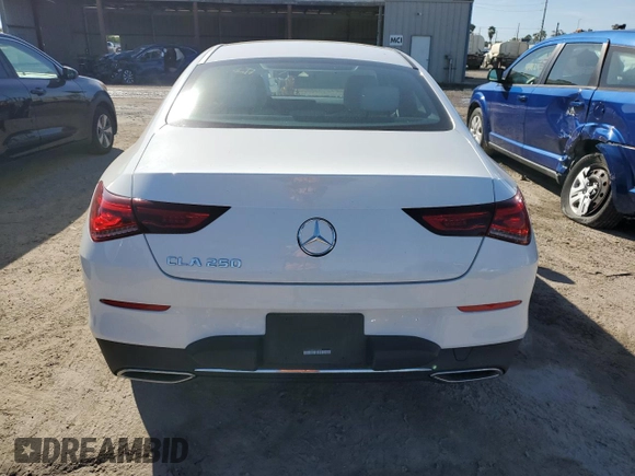 2023 Mercedes-Benz CLA 250 with VIN W1K5J4GB8PN329808, listed as a Copart auction lot 81716563 with 4,215 mi miles and . Bid and sale history available at DreamBid. Image 6.