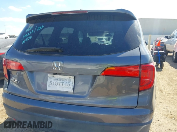 2016 Honda Pilot EX with VIN 5FNYF5H35GB051034, listed as a IAAI auction lot 40572529 with 116,859 mi miles. Bid and sale history available at carsss.com. Image 17.