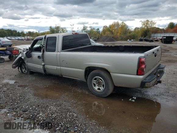 2004 Chevrolet Silverado 1500 Work Truck with VIN 1GCEC19V54E204447, listed as a Copart auction lot 76116284 with 285,385 mi miles and Salvage Title. Bid and sale history available at carsss.com. Image 2.
