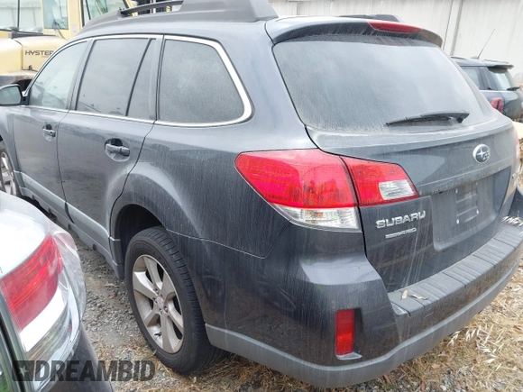 2013 Subaru Outback Premium with VIN 4S4BRBGC0D3300230, listed as a IAAI auction lot 41592407 with 185,823 mi miles and . Bid and sale history available at DreamBid. Image 3.