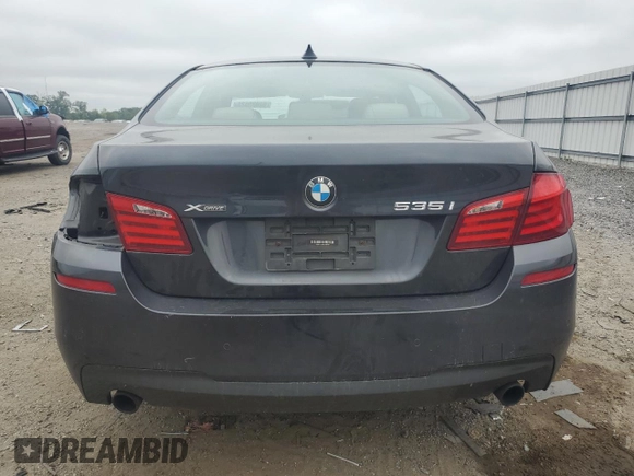 2013 BMW 5 Series 535i xDrive with VIN WBAFU7C5XDDU67579, listed as a Copart auction lot 62639525 with 145,984 mi miles and Salvage title. Bid and sale history available at DreamBid. Image 6.