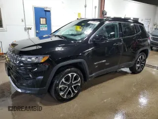 2022 Jeep Compass High Altitude with VIN 3C4NJDCB9NT232260, listed as a Copart auction lot 46739285 with 49,450 mi miles and Clean Title. Bid and sale history available at carsss.com. Image 1.