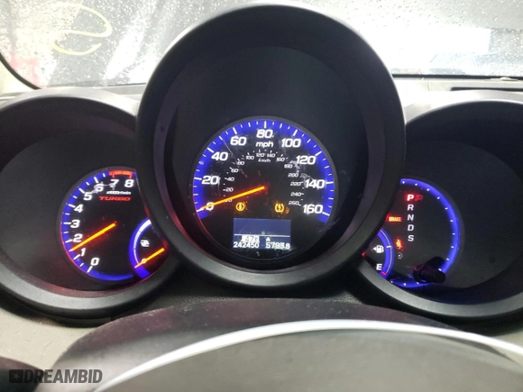 2009 Acura RDX Tech Pkg with VIN 5J8TB18519A007321, listed as a Copart auction lot 86712634 with 242,450 mi miles and Salvage Title. Bid and sale history available at carsss.com. Image 9.