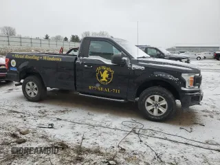 2019 Ford F-150 XL with VIN 1FTMF1E50KKC81427, listed as a Copart auction lot 41567105 with Not provided miles and Salvage title. Bid and sale history available at DreamBid. Image 4.