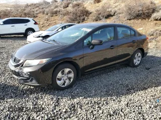 2014 Honda Civic LX z VIN 2HGFB2F56EH547099, wystawiony jako Copart lot #46133125 z przebiegiem 76 360 mil mil oraz Szkoda całkowita • Salvage title. Historia ofert i sprzedaży dostępna na DreamBid. Obrazek 1.
