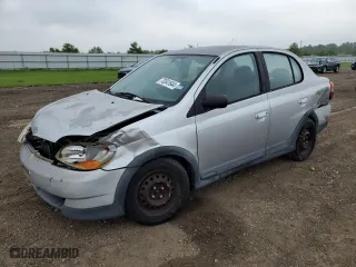 2000 Toyota ECHO with VIN JTDBT1231Y0061141, listed as a Copart auction lot 70341644 with 163,718 mi miles and Salvage Title. Bid and sale history available at carsss.com. Image 1.