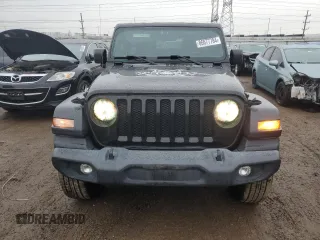 2019 Jeep Wrangler Unlimited Sport with VIN 1C4HJXDG8KW603584, listed as a Copart auction lot 86677784 with 85,182 mi miles and Salvage title. Bid and sale history available at DreamBid. Image 5.