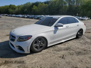 2020 Mercedes-Benz C 300 z VIN 55SWF8EB5LU327421, wystawiony jako Copart lot #56625625 z przebiegiem Nie podano mil oraz Czysty tytuł • Clean title. Historia ofert i sprzedaży dostępna na DreamBid. Obrazek 1.