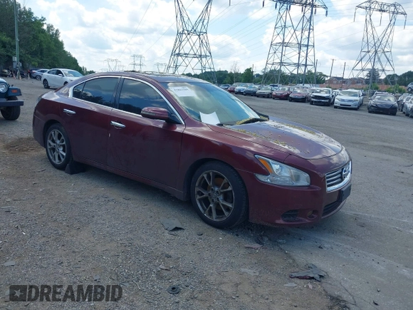 2013 Nissan Maxima SV с VIN 1N4AA5AP8DC811209, выставлен на аукционе IAAI как лот 42803509 с пробегом 121 233 миль миль и . История ставок и продаж доступна на DreamBid. Изображение 1.