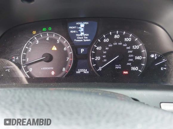 2008 Lexus LS LWB with VIN JTHGL46F785021269, listed as a IAAI auction lot 41882714 with 123,534 mi miles. Bid and sale history available at carsss.com. Image 7.