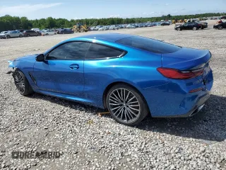 2020 BMW 8 Series 840i with VIN WBAAE2C04LCD19661, listed as a Copart auction lot 56127284 with 63,542 mi miles and Clean Title. Bid and sale history available at carsss.com. Image 2.
