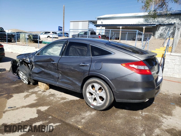 2012 Honda Crosstour EX-L with VIN 5J6TF2H59CL007081, listed as a Copart auction lot 53980854 with 80,624 mi miles and Salvage Title. Bid and sale history available at carsss.com. Image 2.